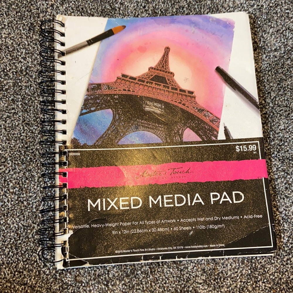 Mixed media pad